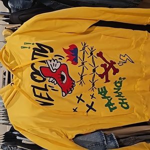 Offbeat Velocity Hoodie - Yellow